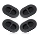Black 4x Floor Pan Drain Rubber Plugs for Jeep 2020-2022 Gladiator