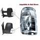 Driver Left Side Door Mirror Turn Signal Light For 10-26 Ford Transit 150 250 35