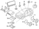VW/Audi/Porsche 5H0035877D GPS Navigation Control Module