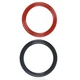 2Pcs Power Steering Pump Rubber Inlet & Outlet O-Ring Seals for Ridgeline Honda