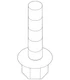 Genuine BMW Vertical Support Bolt 33-32-6-768-354