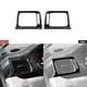 6Pcs Piano Black Side Air Vent Outlet Cover For Honda Ridgeline Passport Pilot