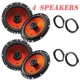 JBL Stage1 62F 400W 6.5" Coaxial Speakers Front & Rear for 2006-2021 Honda Civic