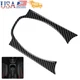 Interior Console Hand Brake Carbon Fiber Sticker Trim For Honda CR-Z 2011-2016