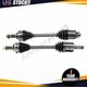 For Mazda 6 Mercury Milan 2.3L L4 AWD FWD Front Pair CV Axle Joint Assembly