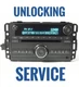 Unlocking Service for CHEVY ,BUICK ,SATURN , CADILLAC Radios &ldquo;U008&rdquo;