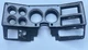 1981 1986 1987 CHEVROLET GMC SPEEDOMETER DASH GAUGE BEZEL TRIM PANEL NON AC 1991
