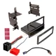Single DIN Dash Kit Wire Harness Car Radio install for Hyundai Accent 2009-2011