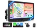 Eonon UX6SK2 Plus 10.1" Double DIN Android 13 6+64G CarPlay Car Stereo Radio GPS