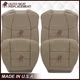 2002-2007 Ford F250 F350 Lariat Extended Cab Leather Seat Cover Tan