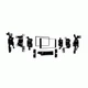 Metra 99-7624 2007-Up Fits Nissan Vehicle Double DIN Dash Install Kit - Black