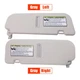 Left & Right Driver & Passenger Sun Visor Gray For 2012-2015 Hyundai Veloster