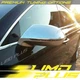 Matte Chrome Side Mirror Cover Caps for Audi 4G A7 S7 RS7 2011-17 W/ Lane Assist