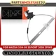 Front&nbsp;Right Window Regulator w/ 2 Pins Motor for Mazda 3 2004-2009 3&nbsp;Sport 2009