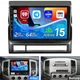 Apple CarPlay Android 15.0 Car Stereo Radio For Toyota Tacoma 2005-2013 Wifi 64G