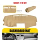 Beige Dash Mat Dashboard Cover For Toyota Camry 07- 2011 Car Interior Pad 1-10x