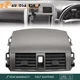 Dash Center A/C Air Vent Upper Bezel Trim Fit For Toyota Corolla 2009-2013 gray