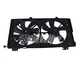 Dual Radiator Cooling Fan Assembly for Mazda 6 3.0L V6 2003-2008 AJ5715025N
