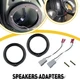 2x For Accord Door HONDA (2008-UP) Spacer Speaker Spacer 6.5" Harness Adapter H