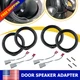 6.5" Door Speaker Adapter Kit For 2007-2014 Honda CR-V with Wiring Harness 07-14