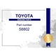Genuine Toyota Console Assy - Multiple Part Numbers [Set 58802]