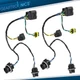 2PCS Headlight Wiring Harness For 2007-2013 Chevrolet Silverado 2500 HD 2596280*