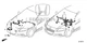Genuine Honda Wire Harness Instrument 32117-SZT-A40