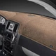 For GMC G15/G1500 Van 71-73 Dash-Topper Brushed Suede Taupe Dash Cover