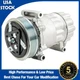 A/C Compressor with Clutches For 2008 2009 2010 2011 Mini Cooper L4 1.6L 98581