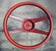 Used 1971-1981 Camaro Carmine Red  4 Spoke Steering Wheel GM 9752585-1