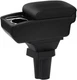 Armrest Box for Honda CR-Z CRZ Double-Layer Console Storage with Cup Holder