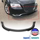 Fits 2015-2021 Chrysler 300 Front Lower Splitter Spoiler Bumper Lip Glossy Black