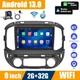 9" FOR CHEVROLET COLORADO 2015-2017 ANDROID 13 CARPLAY RADIO STEREO GPS NAVI 32G