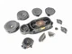 👍 12-14 MERCEDES W218 CLS550 AUDIO SOUND SPEAKER SET OF 11 Logic7 OEM