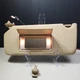 2008-2012 Honda Accord Sun Visor Tan Driver OEM Vanity Mirror Light Tested q4