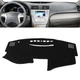 Car Dash Mat Dashboard Cover Dashmat For Toyota Camry 2006-2011 2007 2008 Black