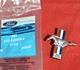 NOS 1989 Ford Mustang 25th Anniversary Dash Emblem Tri-bar Running Pony Trim OEM