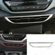 For VW ID.4 ID4 2021-2022 Silver Titanium Central Console Air Outlet Vent Trim