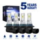For Toyota Sienna Van 3.3L 3.5L 2004-2010 Front LED Headlight High Low Bulbs Kit