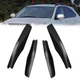 4PCS Black Roof Rack Rail End Cover For Lexus RX350 RX300 RX330 RX400h 2004-2009