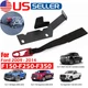 4-Sets Rear Seat Quick Latch Release Kit Black Strap Fit For Ford F150 F250 F350