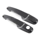 Glossy Carbon Fiber Side Door Handle Covers Trims For 2004-2011 Mazda RX-8 Coupe