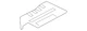 Genuine Subaru Side Extension 52123AJ04A9P