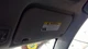 2013 13 Mitsubishi Lancer Right Front Passenger Sun Visor Gray wo Illumina 84496