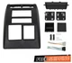 For Jeep Wrangler TJ 97-2002 Double Din Center Dash Radio Trim Panel Dash Bezel