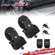 2x Locking Hood Latches with Keys For 2018-2024 Jeep Wrangler Gladiator JT
