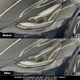 Crux Moto Headlight Tint Overlay Light Smoke 50% for Tesla 3/Y 17-23 & 20+