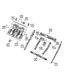 Genuine Mopar Floor Pan Cross-Member 68342044AB