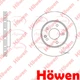 Fits Mercedes C-Class 1993-2001 Brake Disc Front Howen 2024210912