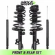 Front Quick Complete Struts & Rear Shocks for 2012-2015 Mazda 5